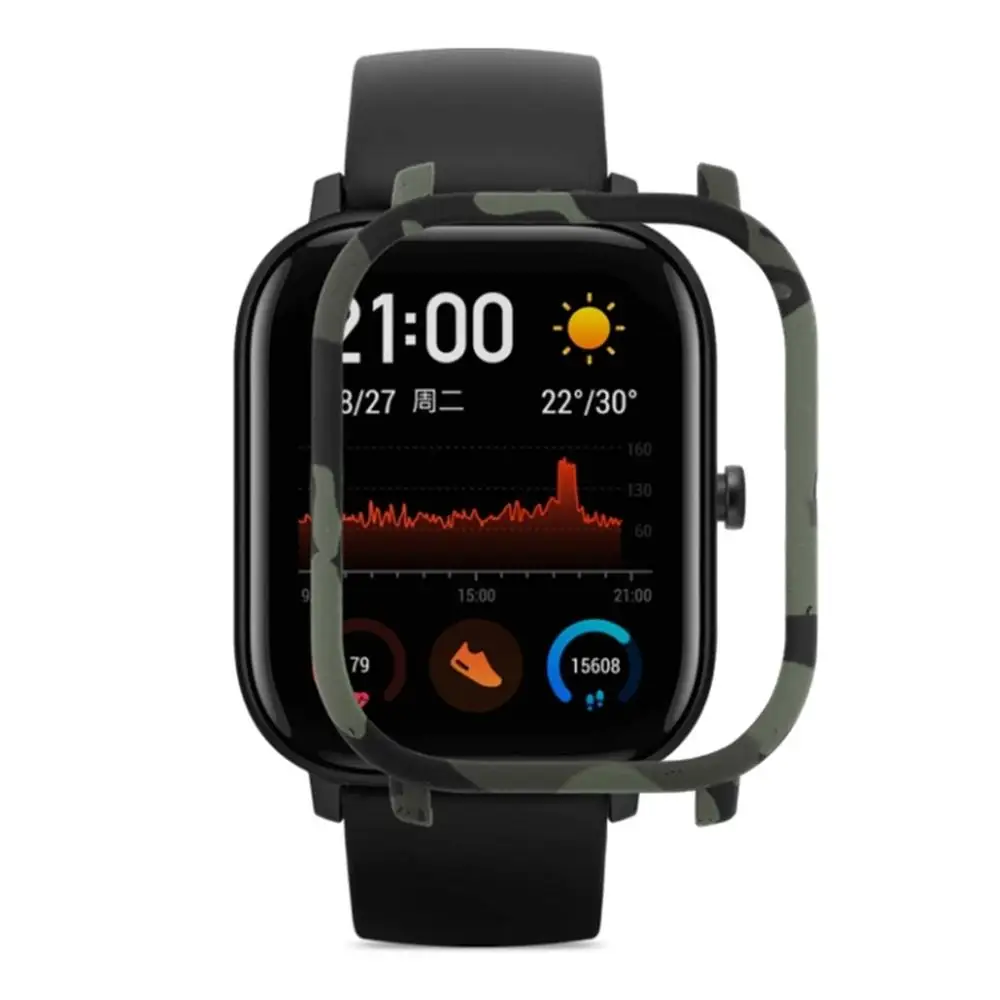 I PC защитный чехол для часов для Xiaomi Huami Amazfit GTS Watch PC оболочка рамка для Amazfit gts аксессуары для часов - Цвет: I