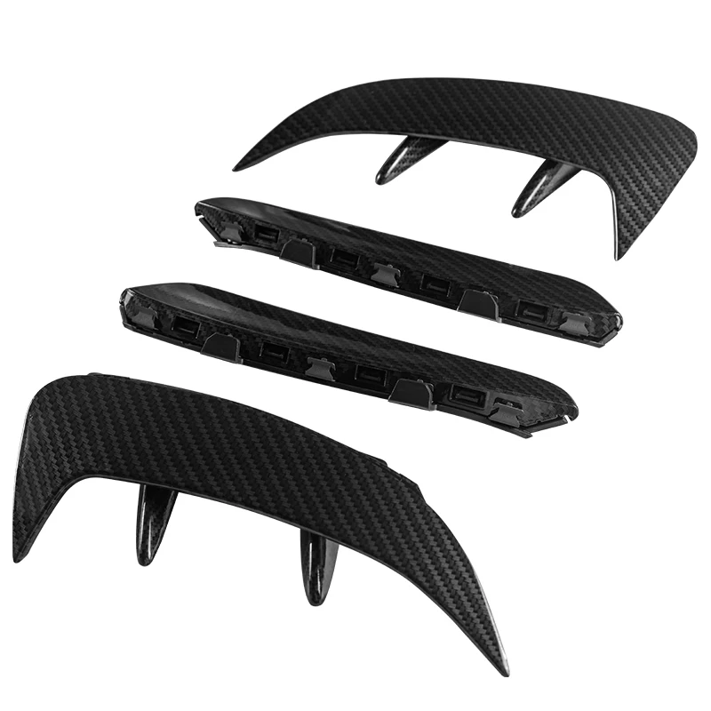 

Black Carbon Fiber For Mercedes Benz A Class W177 AMG Hatchback A180 A200 A220 A250 A35 Car Front Rear Bumper Trim Cover Fender