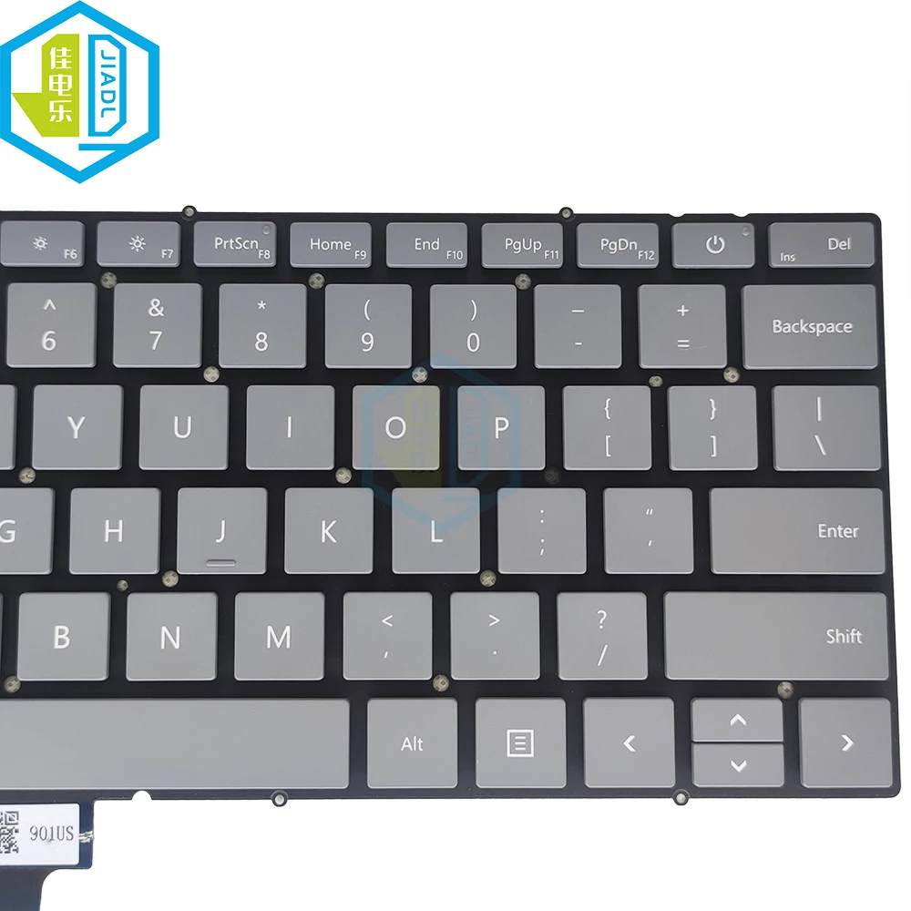eua inglês substituição teclados pc para microsoft surface portátil go qwerty teclado do computador power keycap