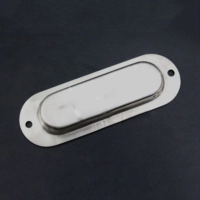 1pcs Rectangular Face Fix Flush Recessed Sliding Door Pull Handle Stainless Steel