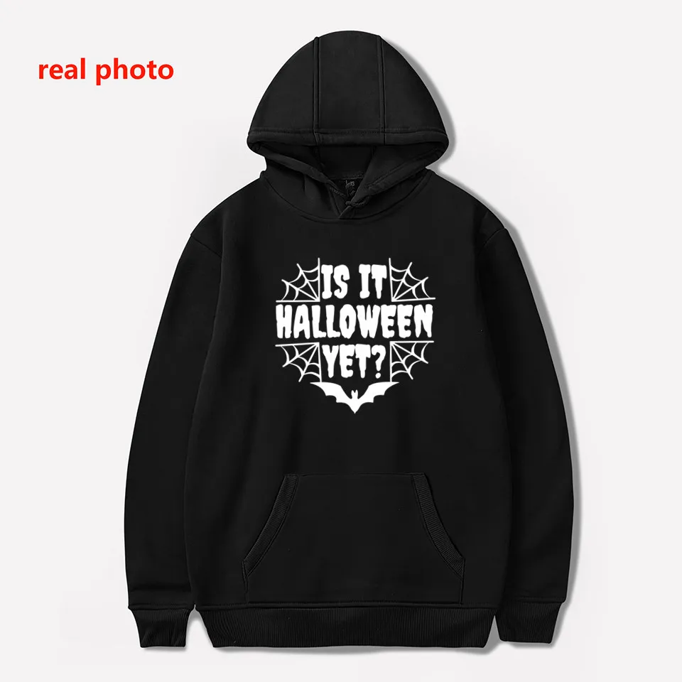 Halloween costmue cesthetic Hoodies Cotton Women Sweatshirt Fashion Funny O Neck Female Pullovers Full Long Sleeve Shirt Girl | Женская