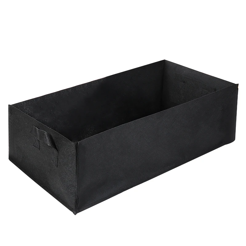 1Set Non-toxin Durable 60 x 30 x 21cm Fabric Reusable Garden Plant Bags For Vegetable Tomato Potato Carrot Grow Bags 5 pcs