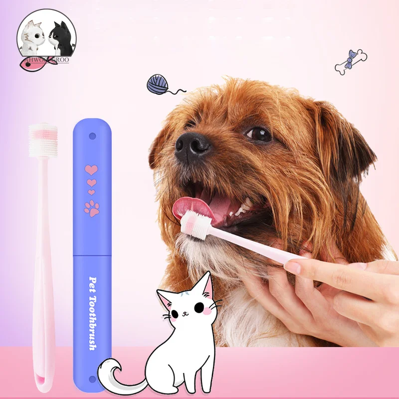 Cleaning Toothbrush Dog Dog Product Toothbrush Cat Dog Toothbrush