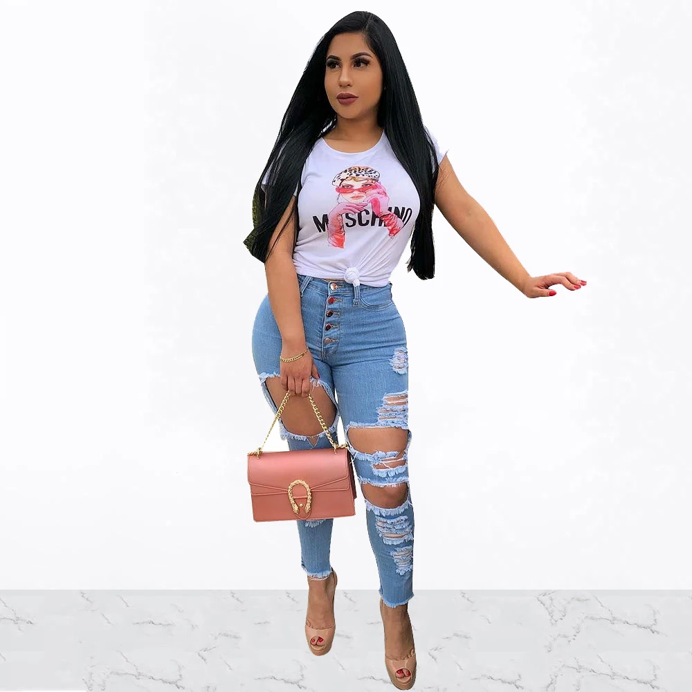 

Women Casual Character Letter Pattern Print Fashion T-Shirt Female Summer Solid Color O-Neck Knotted Short Sleeve Crop Top