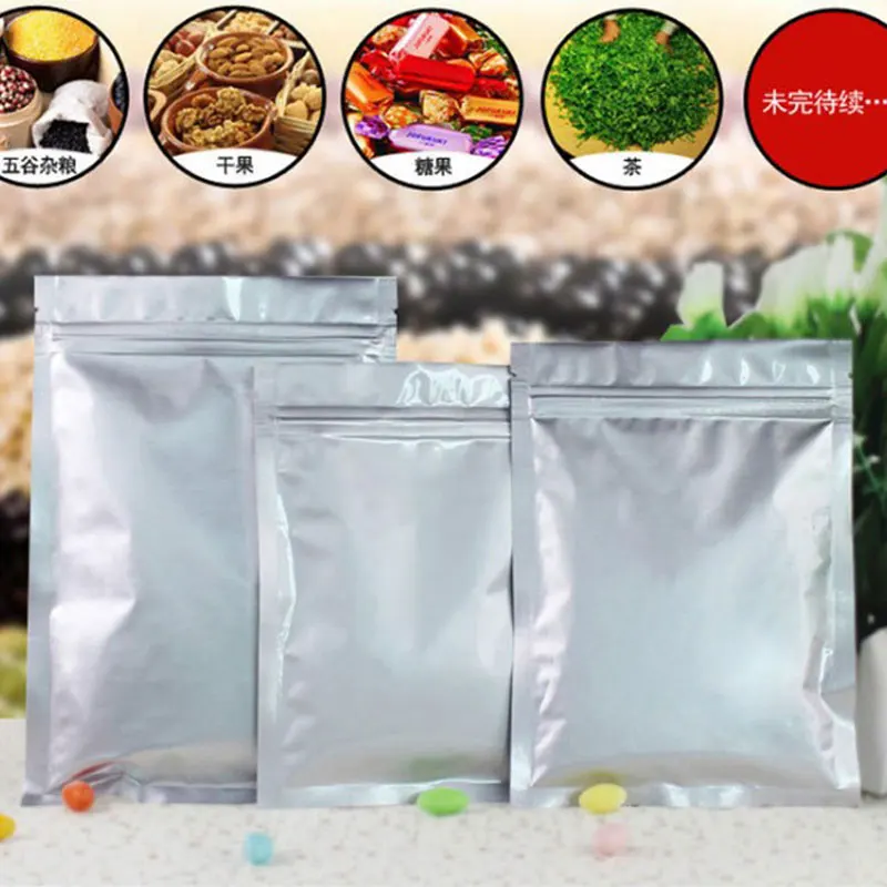 Мешок из алюминиевой фольги само Печать Молния Ziplock мешок для упаковки еды