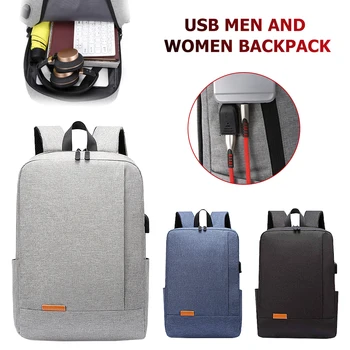 

Travelling Enlarge Backpack USB External Charge 17 Inch Laptop Backpack Shoulders Men Anti-Theft Waterproof School Bag Backpack