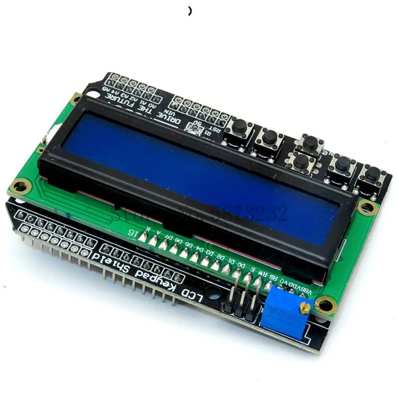 Schermo Tastiera Lcd Lcd1602 Display Lcd 1602 Modulo Per Arduino Atmega328 Atmega2560 Raspberry Pi Per Schermo Blu Uno