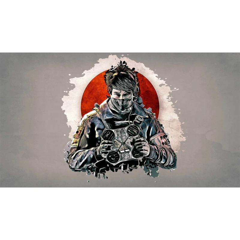 D0284 Echo From Rainbow Six Siege Silk Fabric Poster Art Decor Regalo Per Pittura Per Interni