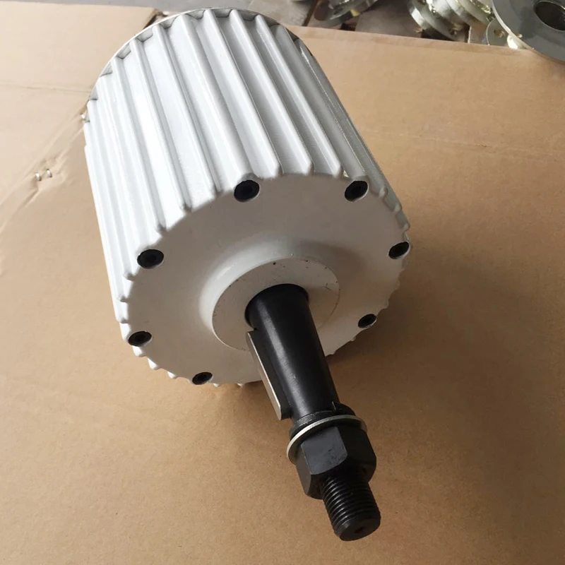 

GENERATOR 20KW 300RPM Low PRM Rare Earth Permanent Magnet Generator 20KW 48V 96V 110V 120V 220V AC Taper Shaft or Direct Shaft