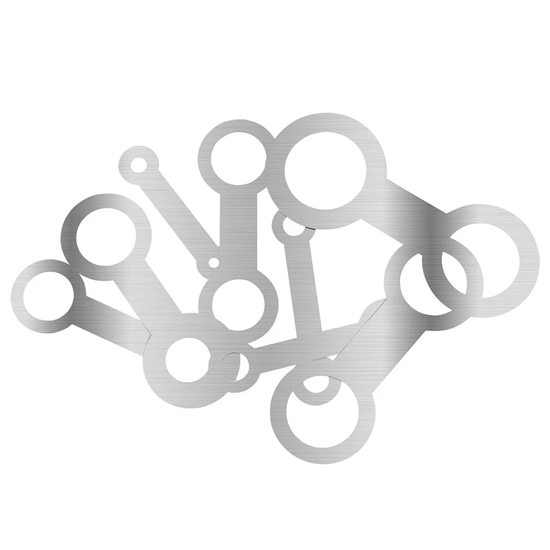 Dropship-8Pcs инструмент для ремонта саксофона по дереву для альт/Сопрано/тенор для саксофона Замена плоского давления кожаный коврик инструмент для выравнивания