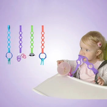 

Silicone Baby Pacifier Clips Chain For Infant Feeding Toddle Chew Toy Silicone Molar Stick Anti-chain Baby Toys Cute Baby Supply