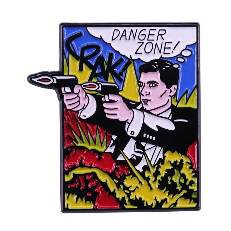 Archer Drole Citation Email Broche Zone De Danger Comedie Spectacle Fans Cadeau Aliexpress