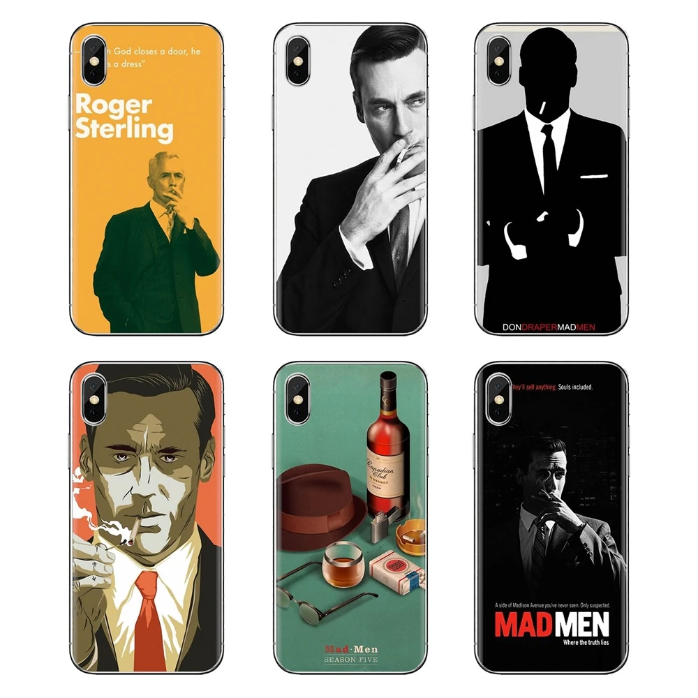 Mad men ТВ-шоу для huawei Honor 7X V10 6C V9 6A Play 9 mate 10 Pro Y7 Y5 P8 P10 Lite Plus GR5 2017 мягкие прозрачные