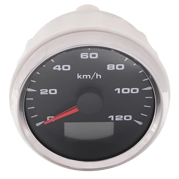 

85mm Digital Speedo assembly kit with GPS Function for Racing Car Motorcycle Speedometer on the Boat 8 color light 12V 24V