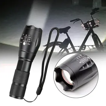 

High Brightness Aluminum Alloy LED Electronic Flashlight For Outdoor Camping Emergency Outdoor Led Strong Light Flashlight-1