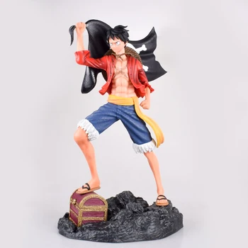 

Large Size Action Figure JP Anime ONE PIECE Monkey D Luffy Standing Fifth Emperor PVC Model Toy Doll Collection Christmas Gift