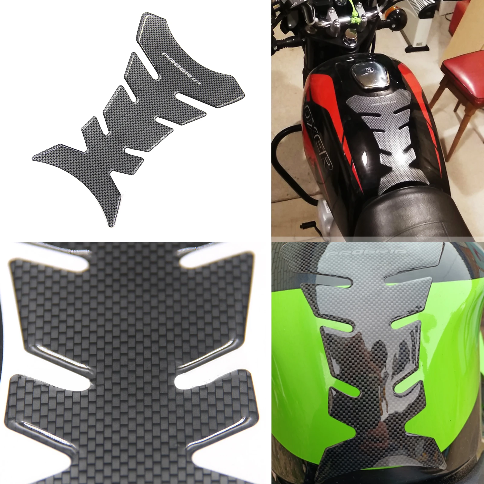 Universal 3D Motorcycle Sticker Decal Gas Oil Fuel Tank Pad Protector Case for Yamaha Suzuki Kawasaki Honda BMW Harley