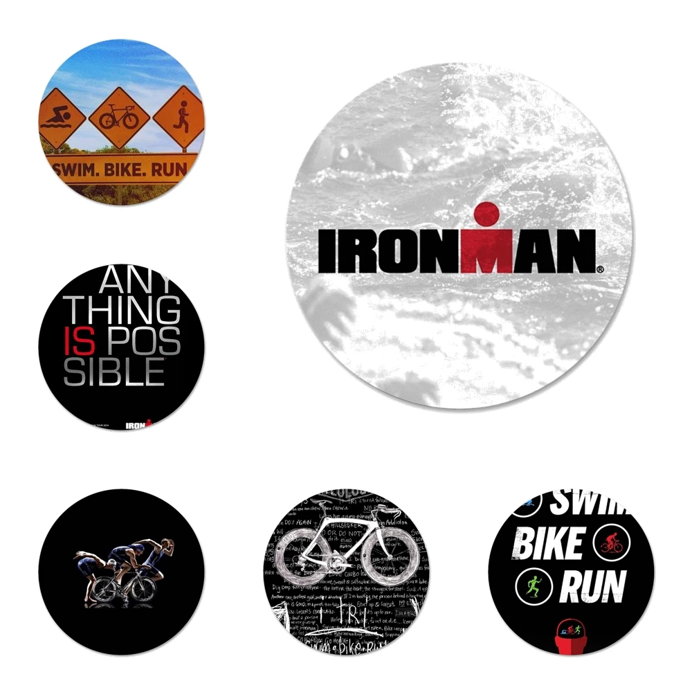 Ironman Triathlon Love Badge spilla Pin accessori per abbigliamento zaino  decorazione regalo - AliExpress Home \u0026 Garden
