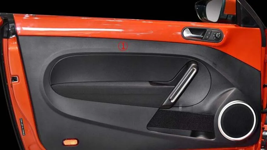 Для Volkswagen Beetle Дверная панель пленка TPU прозрачная защитная пленка автомобильные аксессуары