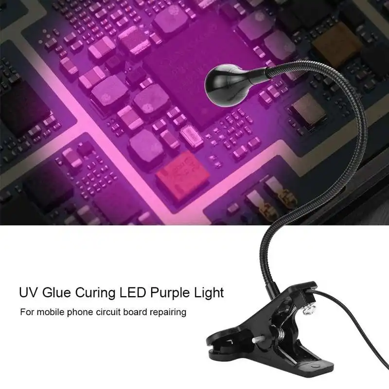 LED Ultraviolet Lights USB Mini UV Glue Curing Lamp Nail Dryer for Phone Repair fluorescent agent detection/banknote DIY Nail