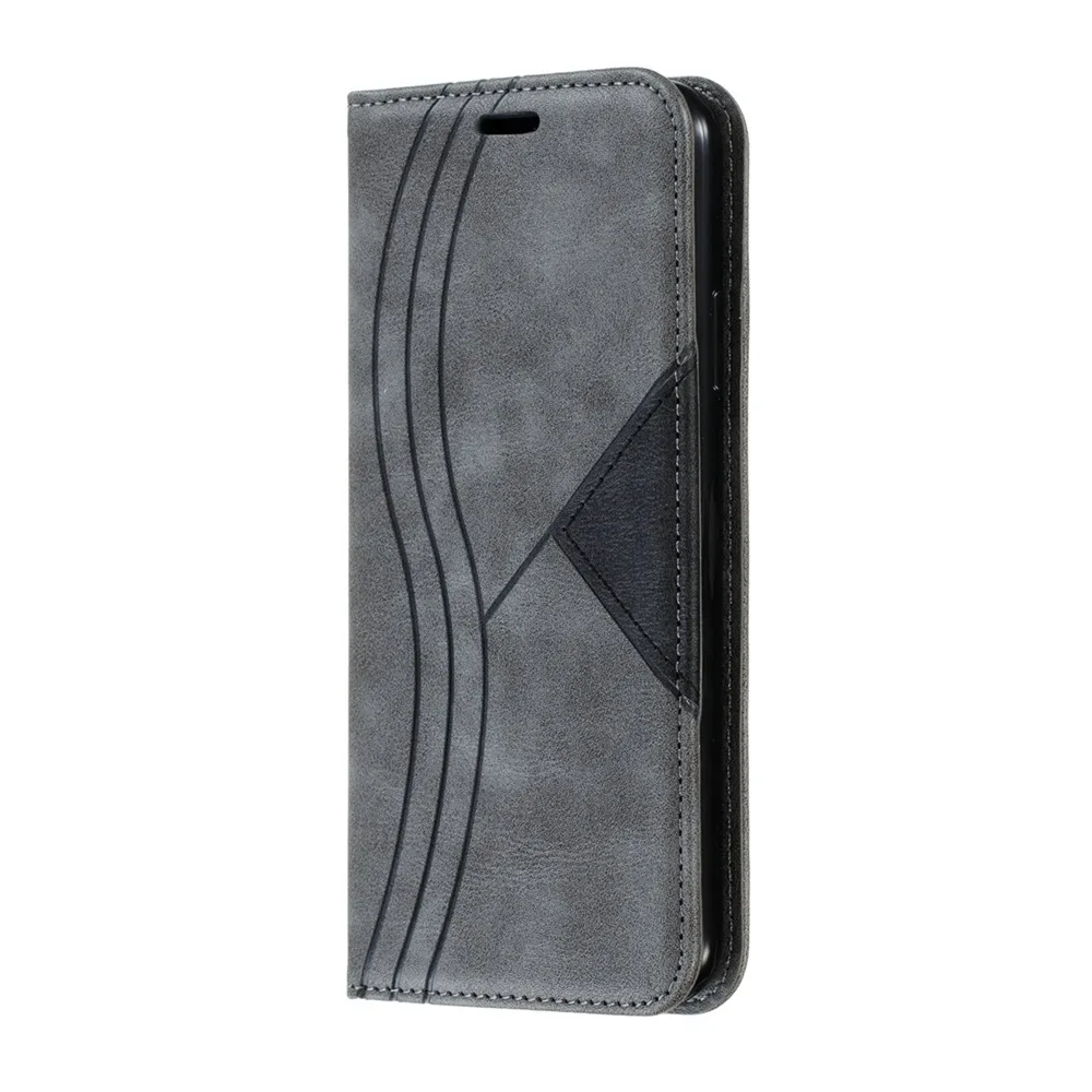 Серый Kisscase флип-Чехлы Чехол-кошелек для samsung S8 S9 S10 Plus Note 9 Note 10 Pro чехол Роскошный держатель для карт чехол для samsung A20 A30 Coque - Цвет: Серый