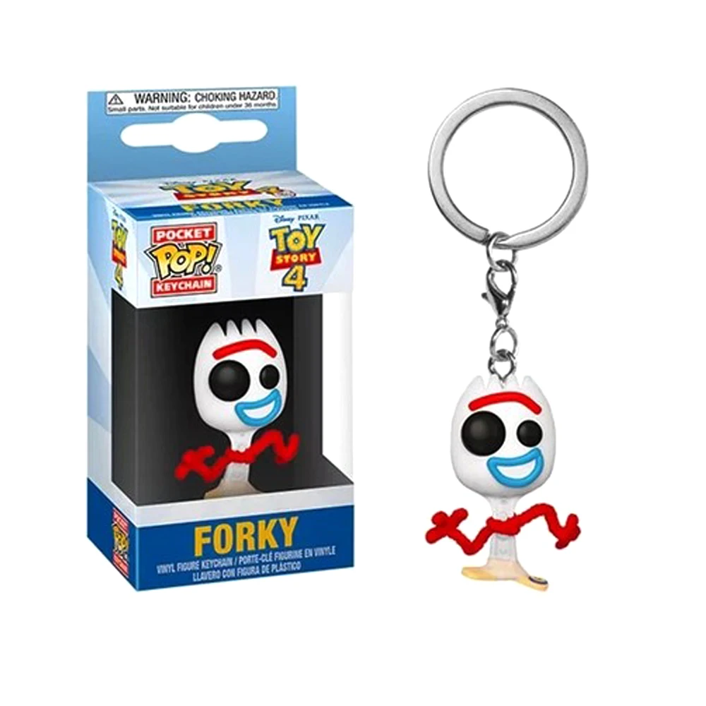 

Funko POP Keychain Toy Story FORKY PVC Action Figure Collectible Model toys for chlidren