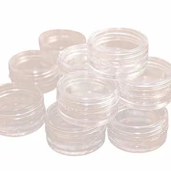 

12 Pcs Soft Resin Box Case Holder Accessories Grids Clear Glasses Portable Contact Lens Storage