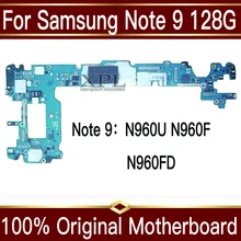 Разблокированная материнская плата для samsung Note 9 материнская плата N960F/N960FD 64 Гб материнская плата