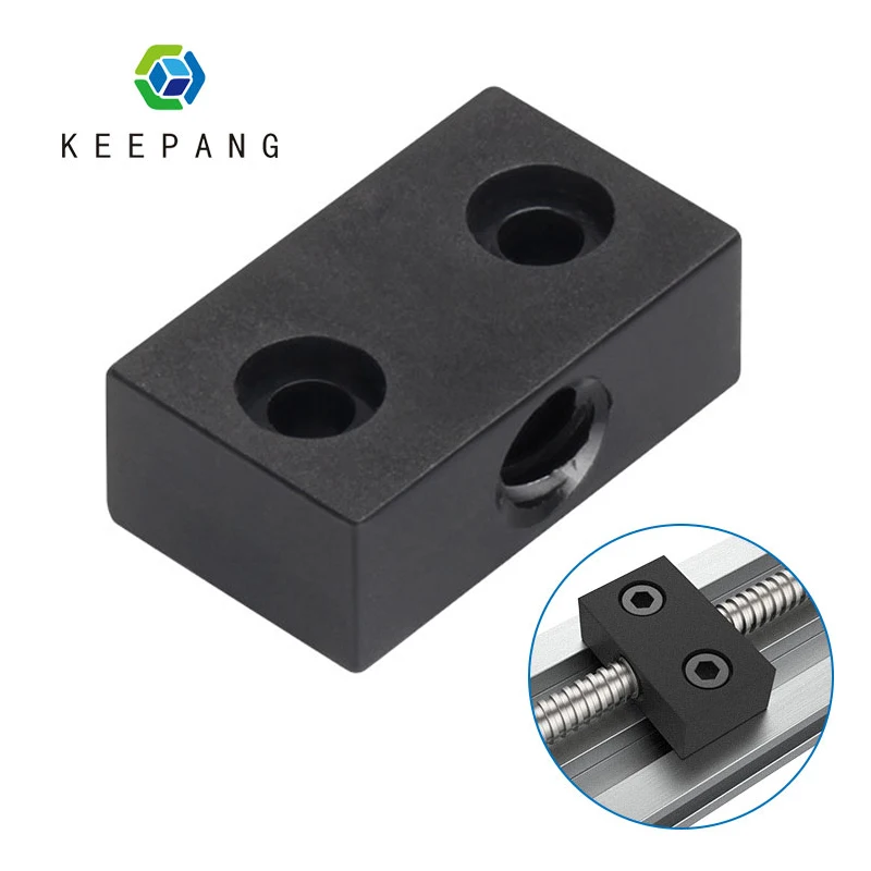 Опорная гайка для 3D принтера торцовая головка T8 8 мм 2 Ender 3 CR10 CR10S|Детали и