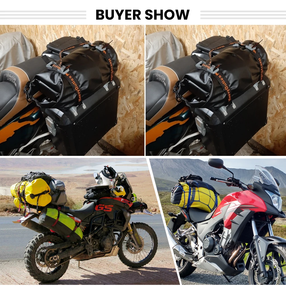 Сумка из ПВХ для мотоцикла водонепроницаемая 10 л 20 30 л|motorcycle bag|bags for motorcyclewaterproof bags