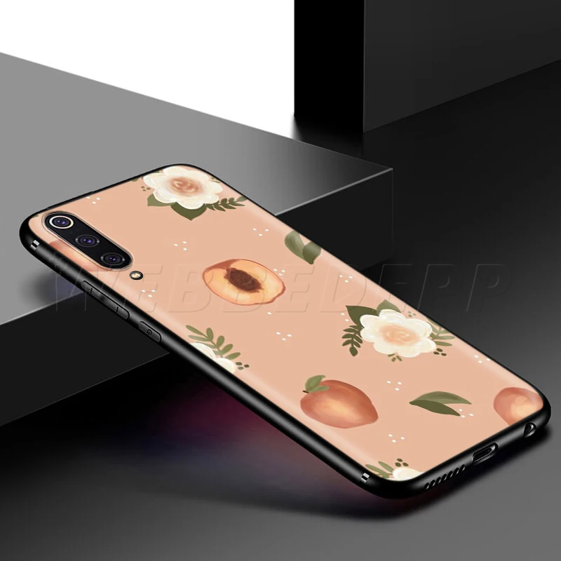 Webbedepp персики чехол для samsung Galaxy S7 S8 S9 S10 Edge Plus Note 10 8 9 A10 A20 A30 A40 A50 A60 A70
