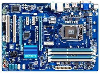

Free shipping original motherboard for Gigabyte GA-H77-DS3H DDR3 LGA 1155 H77-DS3H USB2.0 USB3.0 32GB H77 Desktop Motherboard
