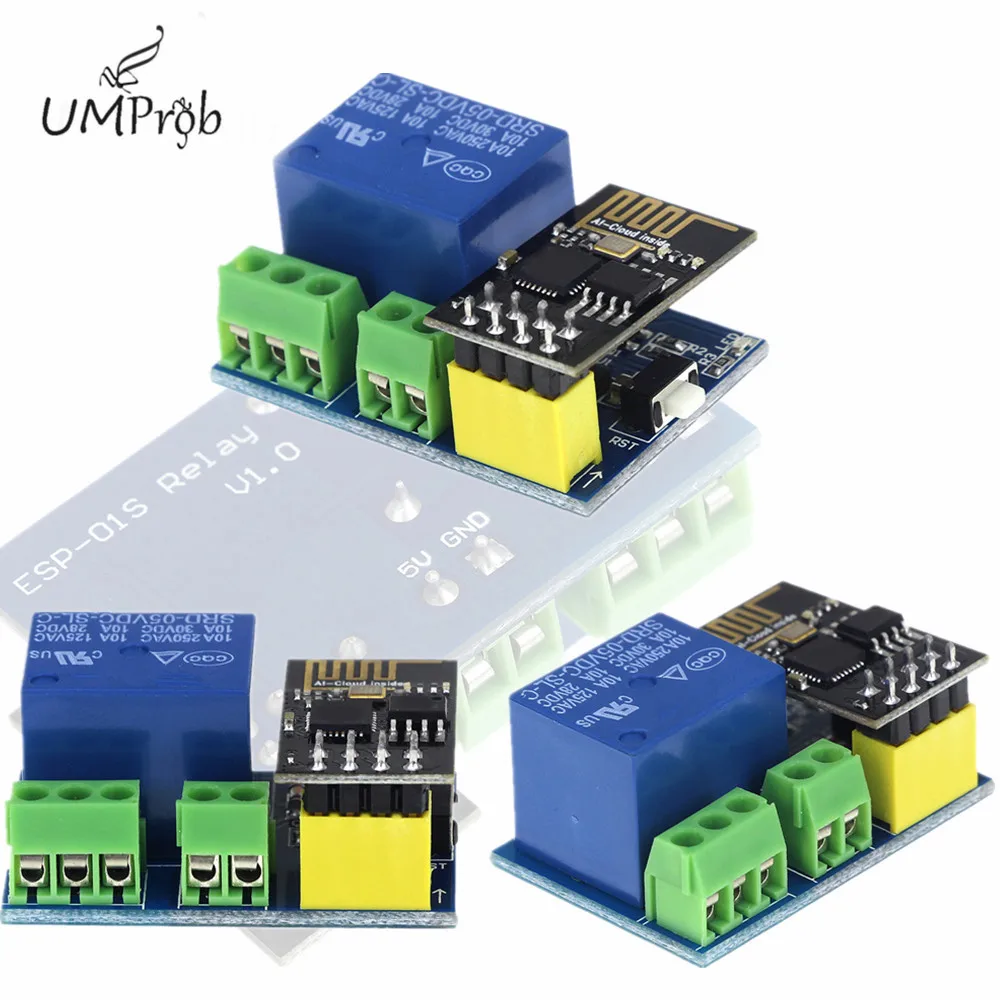 Релейный модуль ESP8266 ESP-01S 5V WiFi умный дом дистанционный переключатель для arduino Phone