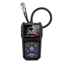 MESTEK CGD02A rilevatore di Gas combustibile Monitor per Tester di perdite di Gas tenuto in mano ad alta precisione VA Display inverso allarme sonoro e luminoso
