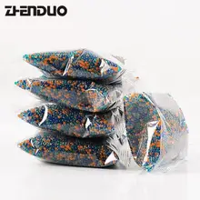 

5Packets 10000pcs 7mm Coloured Gel Balls Water Bomb Ball for Blaster Nerf Guns Rival