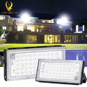 

Super Bright LED Flood Light 50W Ip66 Waterproof Led Floodlight Outdoor Lighting Spotlight 220V Garden Street Light Wall Lamps