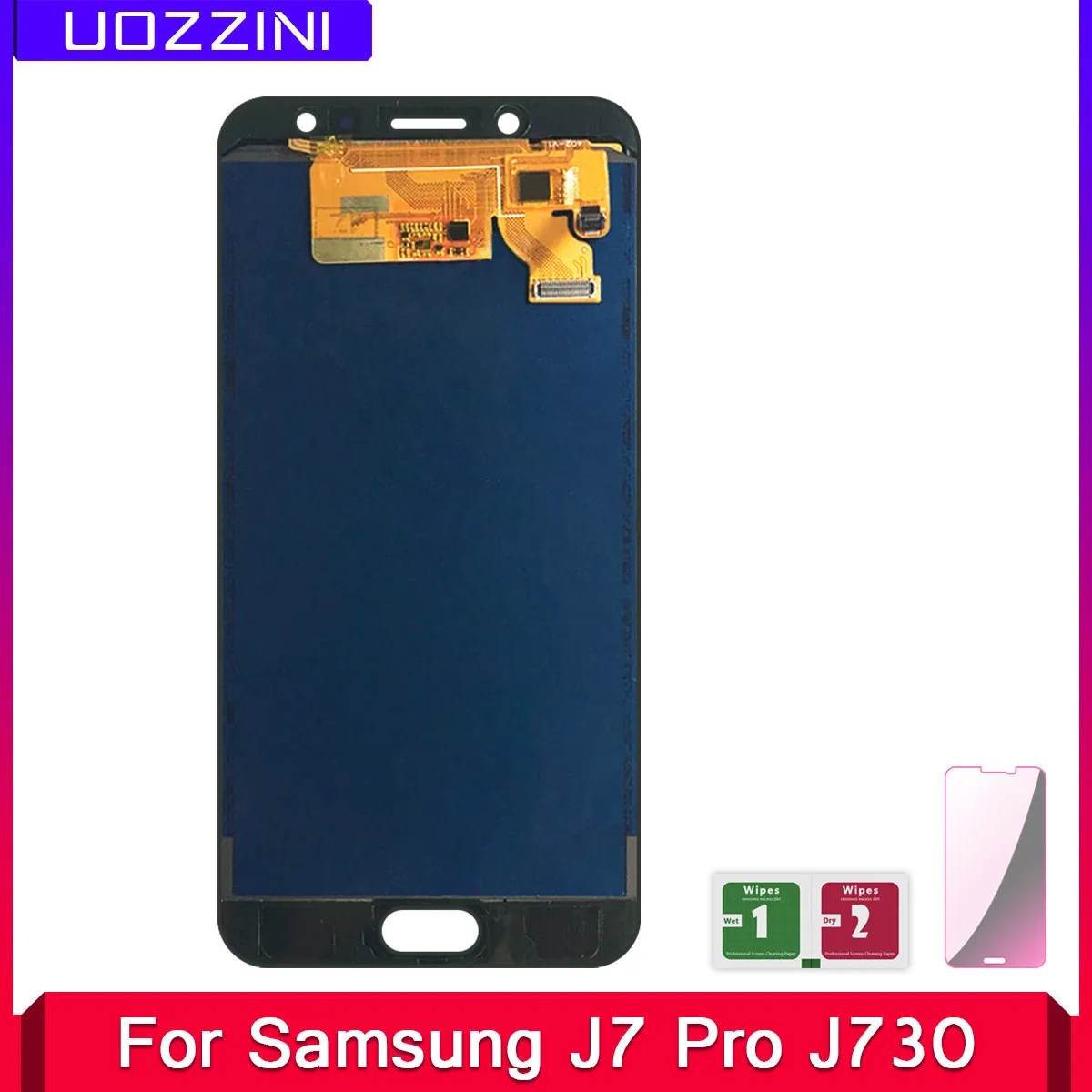 ЖК дисплей 5 дюйма для SAMSUNG Galaxy J7 Pro J730 2 шт. 2017 сенсорный экран дигитайзер J730F