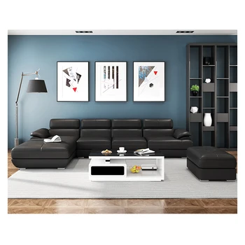 

Sofas Genuine Leather Sofa Sets For Living Room Furniture American Style