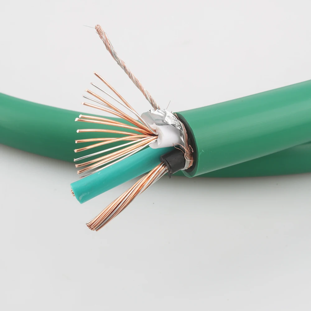 HI-End 2328 5N Silver plated pure copper AC power cable hifi power core for DIY audio power cable per meter cable HIFI AUDIO