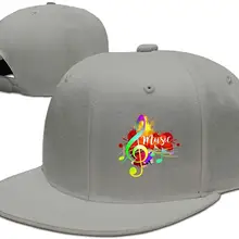 Tsdfcразноцветная музыкальная Бейсболка унисекс с регулируемой плоской головкой