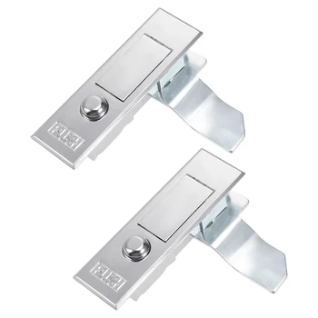

uxcell Electric Cabinet Panel Cam Lock Push Button Type Door Locks 1 Pair
