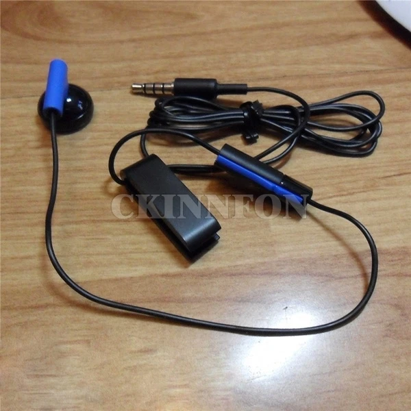 PS4 헤드폰에 대 한 에 대 한 마이크 ON/OFF 제어와 100 개/몫 3.5mm 잭 게임 컨트롤러 헤드셋 이어폰