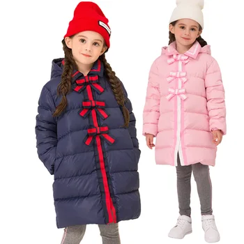 

Fashion Girls Down Jackets Baby Outdoor Warm Clothing Thick Coats letter Windproof Childrens Winter Jackets Kids Winter Outerwea