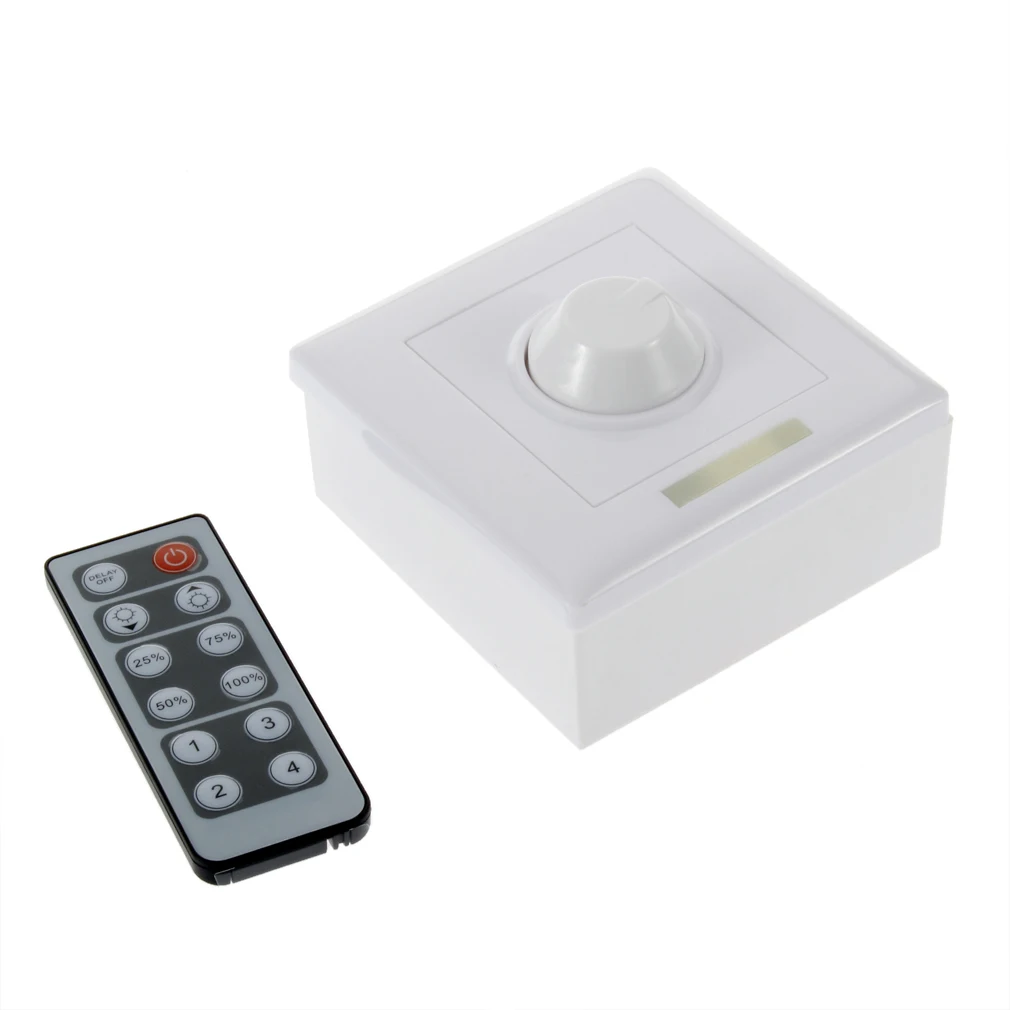 

2018 HOT Dimmer Infared Dimmer 12 Keys Brightness Adjustment Controller DC 12V FREE SHIPMENT