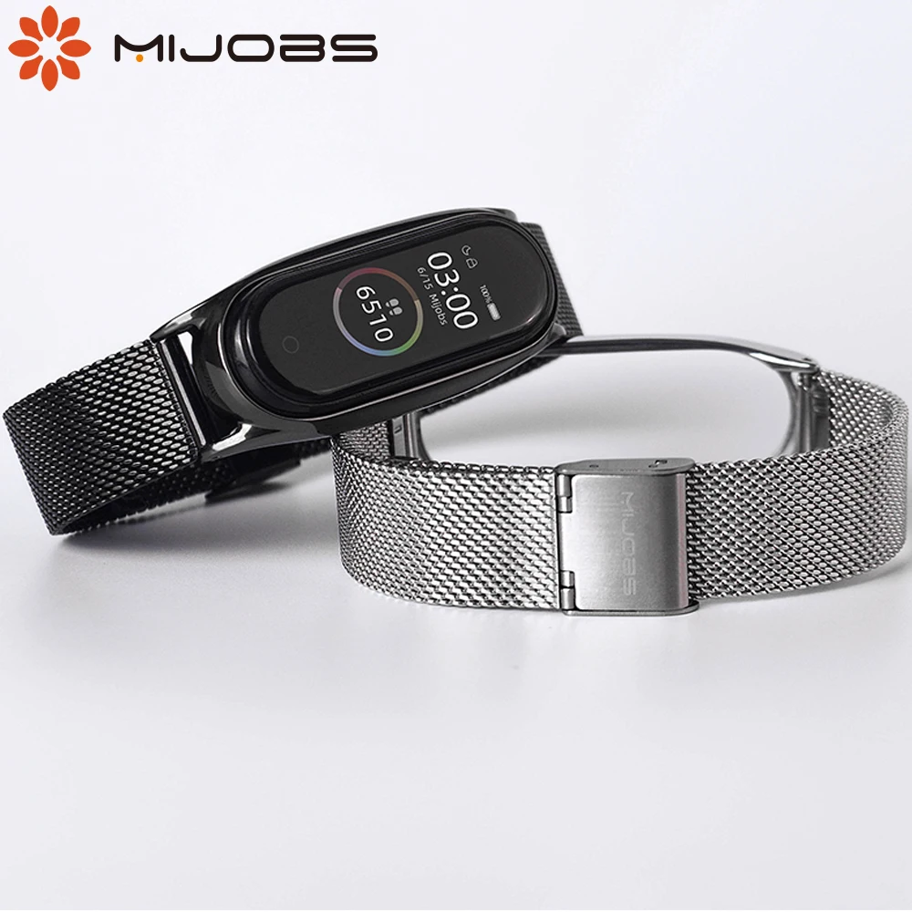 Ремешок для Mi Band 4 5 браслет 3 металлические ремешки Xiaomi Correas NFC Opaska Pulseira Xiomi |