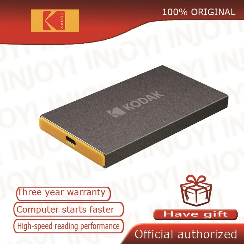 Kodak X250 внешний SSD жесткий диск 120 ГБ 240 480 Портативный Внешний 960 hdd для ноутбука с USB 3