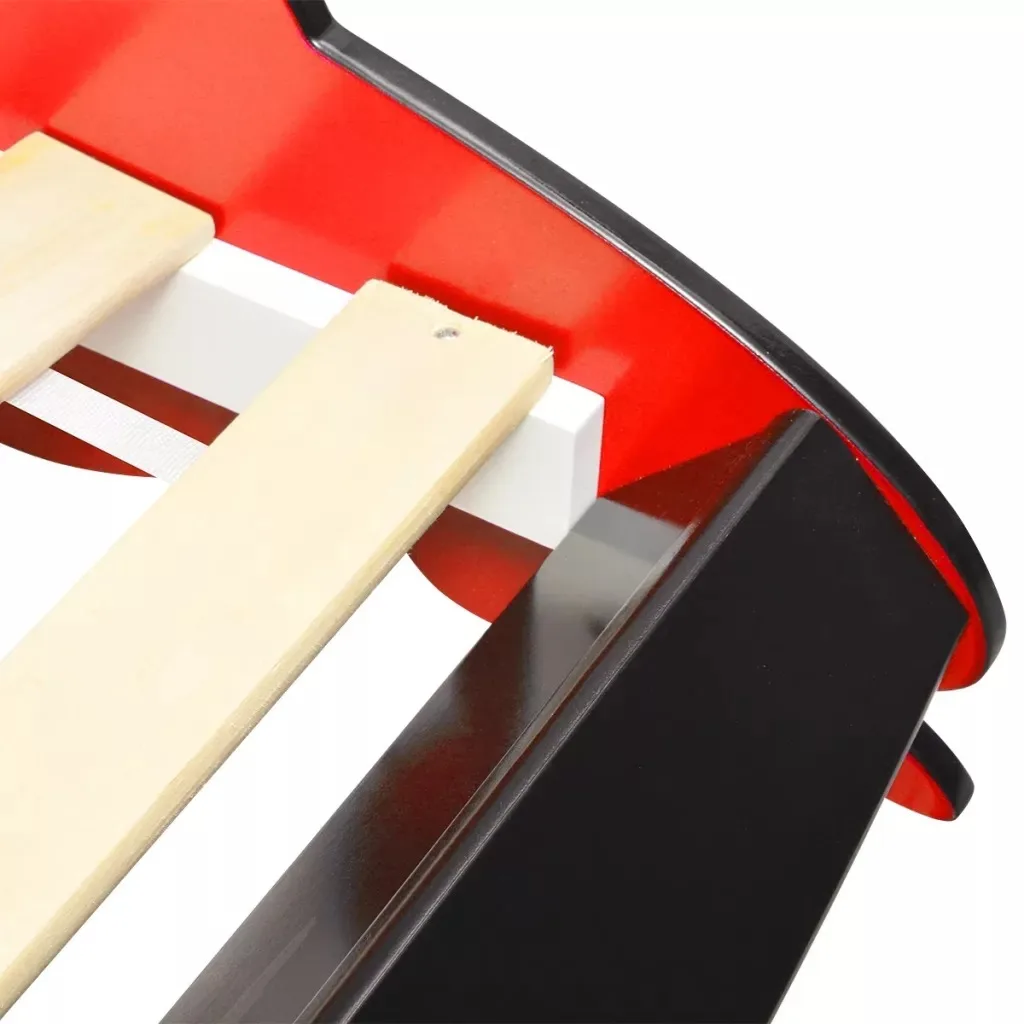 VidaXL Children'S Race Bed 90x200 Cm Red Cartoon Sharpe Child Bed Easy Assembly For Bedroom Home Furniture SV3 VidaXL Children'S Race Bed 90x200 Cm Red Cartoon Sharpe Child Bed Easy Assembly For Bedroom Home Furniture SV3