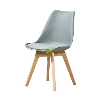 

Nordic chair home wood negotiating desk and chair modern simple cloth art back net red INS chair