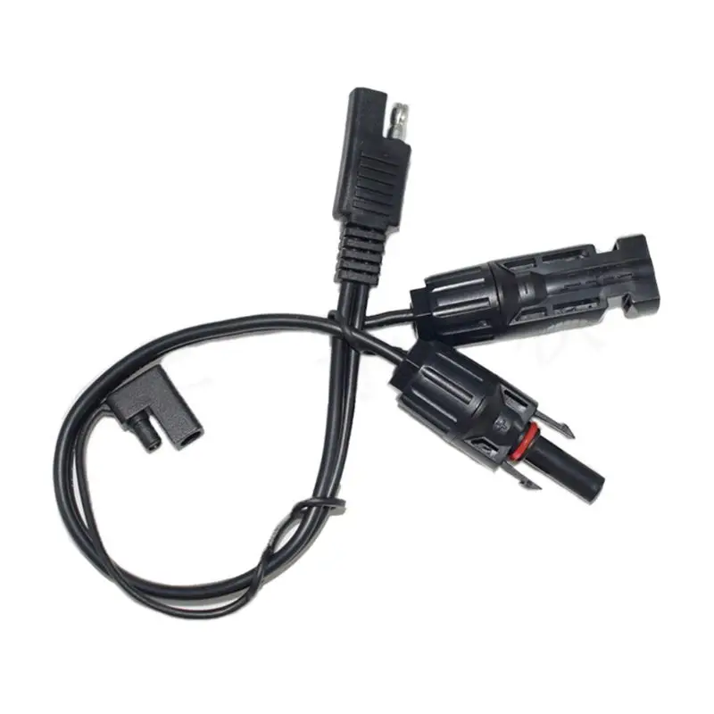 13.78 inch SAE to Power Adapter Cable Cord Solar Battery Charger 12V/24V 240W 20A 14AWG for solar panel connectors | Автомобили и