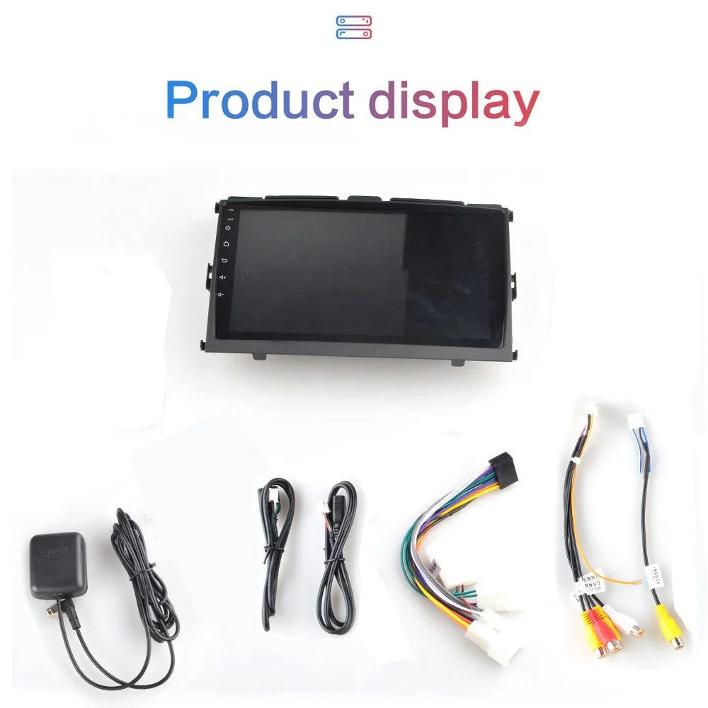 2G+ 32G " 2din Android 8,1 GO Автомобильный DVD плеер для Toyota Land Cruiser Prado 120 2004-2009 Автомобильный Радио gps навигация wifi плеер